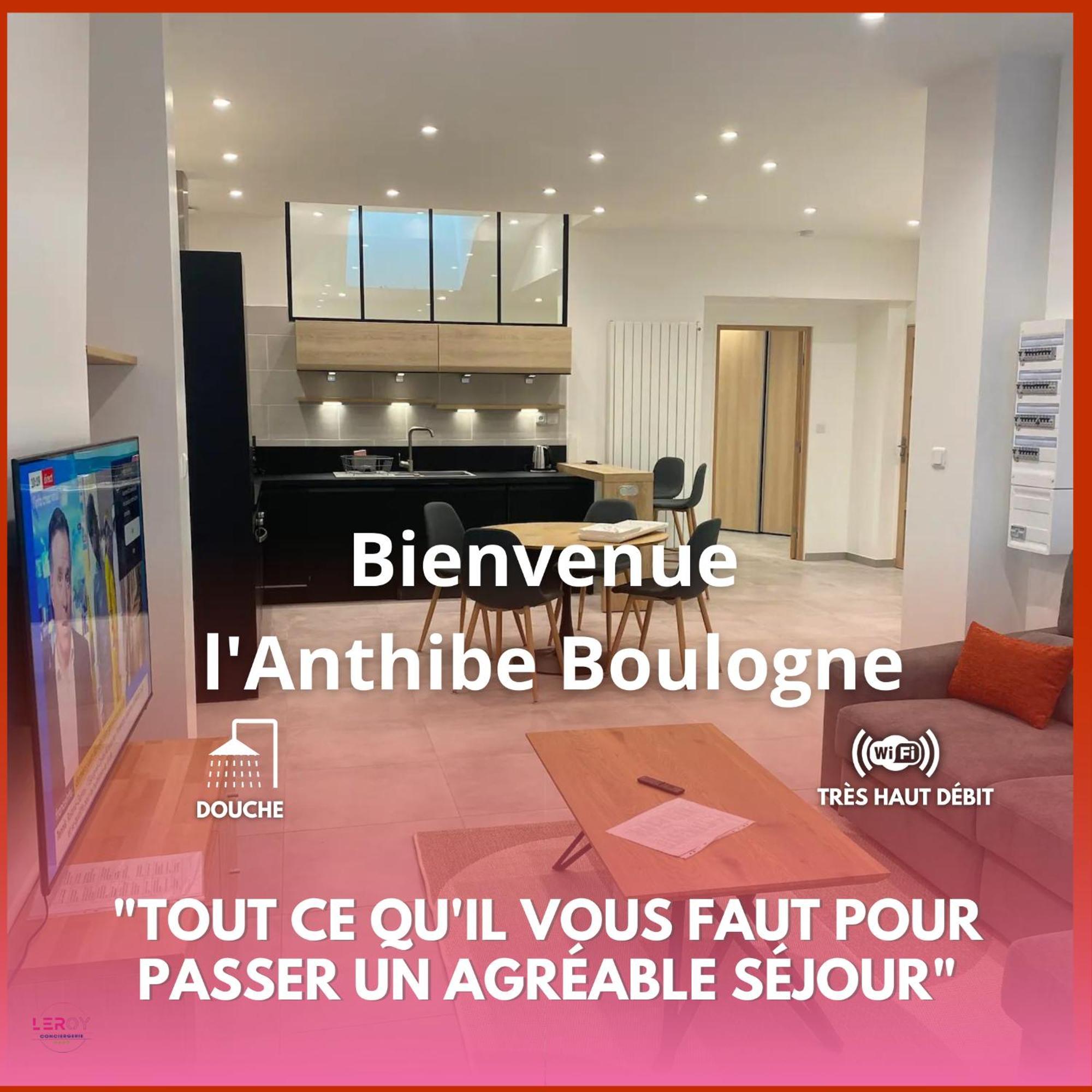 Apartmán L'Anthibe Boulogne Exteriér fotografie